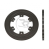 Brake disc-ventilasjon-not-og-fjær-12 mm x 200 mm)