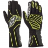 Alpinestars Tech 1-K) V2 guantes Negro-Amarillo Fluo