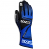 Sparco Rush Go-Kart Gloves In Blue And Black
