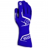 Sparco Arrow Kart Gloves In Blue And White