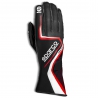 Sparco Record, Go-Kart Gloves Black-Red