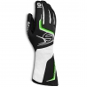 Sparco Tide Kart-handskar svart-vit-grön