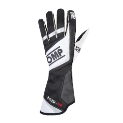 OMP KS-1R go-Kart gloves Black