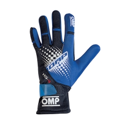 OMP KS-4 Kart gants en Bleu...