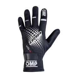 OMP KS 4 Karting guantes Negro