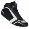 OMP KS-1 Karting Chaussures Noir-Blanc-Gris -