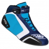 OMP KS-1 Karting Sapatos-Azul Marinho-Branco-Azul claro -
