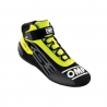 OMP KS-3 Kart Shoes Fluo Yellow-Black