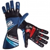 Перчатки OMP KS-2R для картинга синие темно-бело-голубые