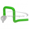 New-Line curved water hose Green