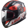 LS2 Rapid Stratus helmet Gloss black-red-silver