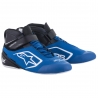 Chaussures de kart Alpinestars Tech 1-K V2 Bleu-Noir-Blanc