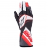 Alpinestars Tech 1-K Race V2 Lasten hanskat musta-valkoinen-antrasiitti-punainen