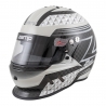 Zamp RZ 65D Carbon Black-Grey Kart Helmet