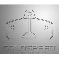 EKS série de plaquettes de frein / Kombi / Birel Speed ​​Racing Gold 16mm -484