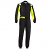 Sparco Rookie Kart overall Black-Fluo Yellow