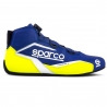 Sapatos de kart Sparco K-Formula azul-fluo amarelo