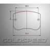 Set remblokken Dino Rental Achter van Goldspeed Racing -513