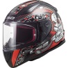 LS2 Rapid Voodoo Mini Helmet Black-Red