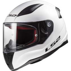 LS2 Rapid Solid helm Wit
