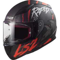 LS2 Rapid Raven helmet...