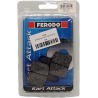 Set of brake pads Tony BS5-BS6-SA2, Ferodo