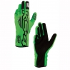 OMP KS-4 Картинговые перчатки Зелено-Черные