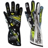 Speed Brisbane G-4 Gloves Black-White-Neon Yellow