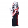 Alpinestars Tech 1-K V3 handschoenen Zwart-Wit-Rood