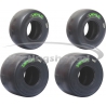 Conjunto de pneus Vega XH4 4.60/7.10 CIK-H Opção Verde
