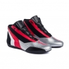Chaussures Freem SK22 Argent-Noir-Rouge