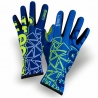 Перчатки Freem K-SLIGHT22 Сине-Желтый флуоресцентный