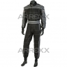 Arroxx Coverall In Cotton, Xbase, Black-And-Grey -
