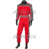 Arroxx Coverall In Cotton, Xbase, Red, Grey