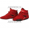 Red Suede Leather Arroxx Shoes Xbase