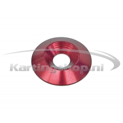 Innfelt Ring M8 × 30 mm rød