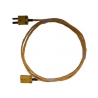 Extension cable for thermocouple yellow 2-pin x 2-pin