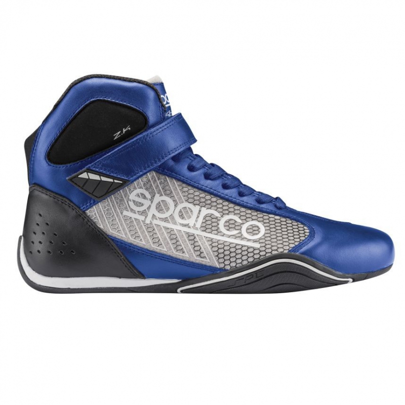 Sparco Omega KB-6 Shoes Blue-Silver