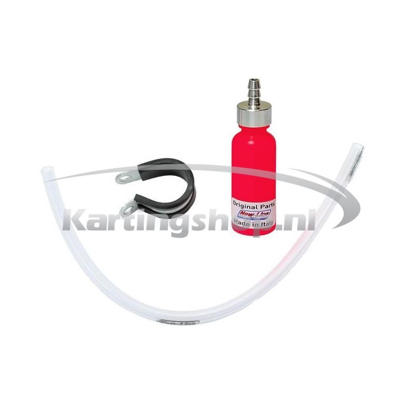 New-Line overflow tank, Red
