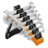 Beta 7-piece set open-end wrenches on a standard