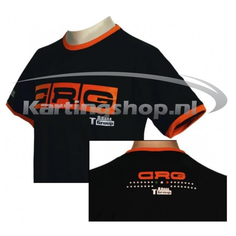 CRG T-Shirt Negro-Naranja